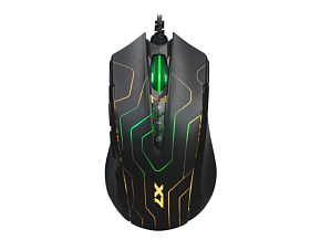 A4TECH X89 Maze оптическая (2400dpi) черная Игровая проводная мышь