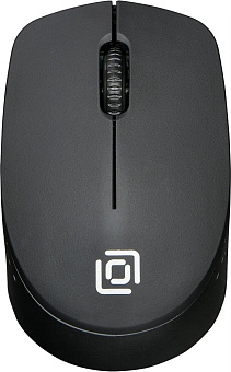 OKLICK Мышь Оклик 486MW черный/серый оптическая (1600dpi) беспроводная USB для ноутбука (3but)