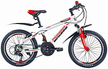 PIONEER COMBAT 20"/12" white-red-black Велосипед