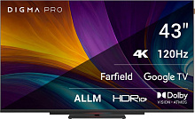 DIGMA Pro 43C UHD SMART Google LED-ТЕЛЕВИЗОРЫ