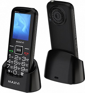 MAXVI B21ds up Black Телефон мобильный