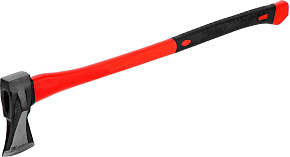 MATRIX Топор-колун с клиновидным полотном 2000 г, фибергласовое обрезиненное топорище 880 мм 21816 Топор