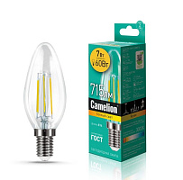 CAMELION (13452) LED7-C35-FL/830/E14/3000K Лампа