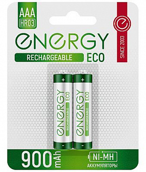 ENERGY Eco NIMH-900-HR03/2B (АAА) 104987 Аккумулятор