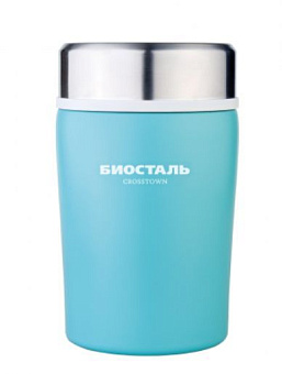 БИОСТАЛЬ CROSSTOWN NTD-500G 0,5л бирюзовый Термос