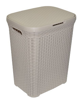 VIOLET Ротанг 40л (латте) 184020 Корзина для белья