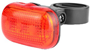 STELS Фонарь задний JY-289Т(124T) 3 светодиода 3 режима красно-чёрный 560040*LU033088 Аксессуары для вело-техники