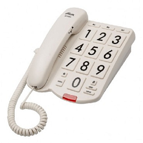 RITMIX RT-520 Ivory Телефон проводной