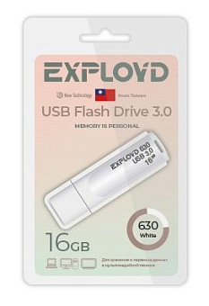 EXPLOYD EX-16GB-630-White USB 3.0 USB флэш-накопитель