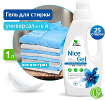 CLEAN&GREEN CG8290 Nice Gel универсальный (концентрат) 1000 мл. (ПЭНД) Гель для стирки