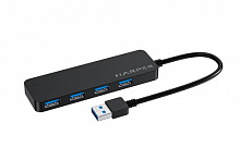 HARPER HUB-04P Black USB ХАБЫ