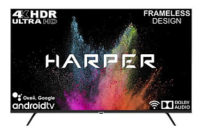 HARPER 55U770TS UHD-SMART Google Безрамочный LED-ТЕЛЕВИЗОР