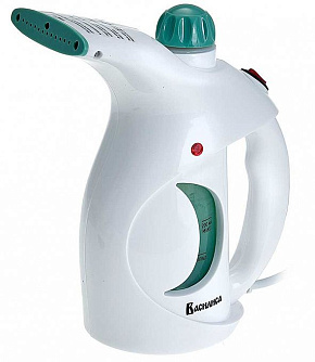 ВАСИЛИСА ВА-2809 белый с зеленым Отпариватель