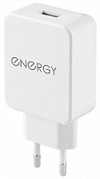 ENERGY Сетевое зарядное устройство ET-32, 2,1А, цвет - белый (104290)