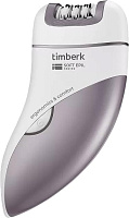 TIMBERK Timberk T-EP01N3 Li-ion, 3 насадки (белый с фиолетовым) Эпилятор