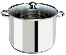МЕРАЛИ МБ-160 Белиссимо с крышкой 16,0л Кастрюля