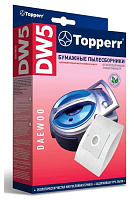 TOPPERR Пылесборники DW5 1004 бумажные (5пылесбор.) (1фильт.)