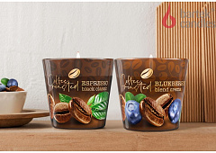 BARTEK Кофе обжаренный (Coffee Roasted) 115гр в стакане Свеча