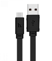 HOCO (6957531042693) X5 USB (m) - Type-C (m) 1.0m - черный Кабель