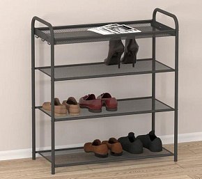 ЗМИ Подставка для обуви "Верона 24" (VERONA 24 shoe rack) графит ПДОВ24 Гр Подставка для обуви