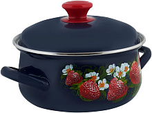 КМЗ 61915-143/6 эмал сфер 4,0л с рис, мет/об яркоокрашенная Кастрюля