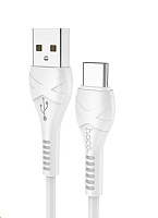 HOCO (6931474710512) X37 USB (m)-Type-C (m) 1.0м - белый Кабель