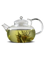 TIMA ИВАН-ЧАЙ 1400мл (пружина в носике) TP104 Чайник заварочный стеклянный "ИВАН-ЧАЙ" (пружина в носике)