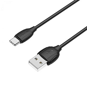 BOROFONE (6931474701794) BX19 USB-Type-C 2.4A 1M - черный Кабель