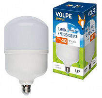 VOLPE (UL-00002906) LED-M80-40W/DW/E27/FR/S картон Лампа декоративная светодиодная