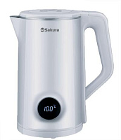 SAKURA SA-2190DW 1,8л белый Чайник электрический SAKURA SA-2190DW 1,8л белый