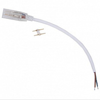 ECOLA SCJN14ESB LED STRIP 220V CONNECTOR кабель питания 150мм с муфтой и разъемом IP68 для ленты 14X7 аксессуары для светильников
