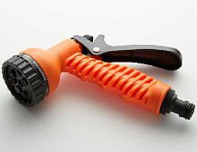 DELTA ПП-0001 Пистолет-распылитель 7-и позиционный "Зеленый луг"(100) Набор шлангов