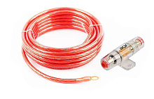 ACV KIT 1.8SL (SILVER=ECO) (1-кан усил-ля 8AWG) Комплект проводов