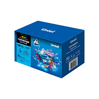 UNIEL UL-00007202 ULD-S1000-120/SWK MULTI IP67 10м. Соединяемая.120 светодиодов. Разноцветный свет. Электрогирлянда