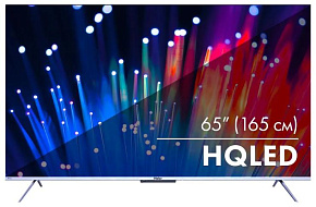 HAIER 65 SMART TV S3, QLED, 4K ULTRA HD, серебристый, СМАРТ ТВ, ANDROID Телевизор