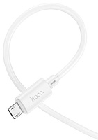 HOCO (6931474783332) X88 Gratified MicroUSB (m) 1m - белый Кабель