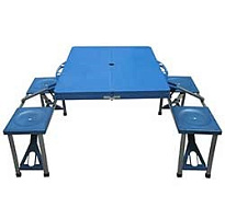 ЭКОС TD-12 Стол складной со скамейками (993085) Стол