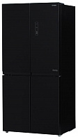 HYUNDAI CM5005F черное стекло Холодильник