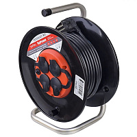 PERFEO (PF-B4677) "RU POWER" на катушке, с/з, 4 гнз - 20м Удлинитель