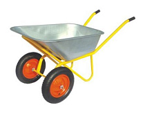 LWI Тачка двухколесная строительная 110л тачка