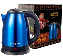 МАТРЁНА MA-002 нержавейка синий Чайник МАТРЁНА MA-002 нержавейка синий