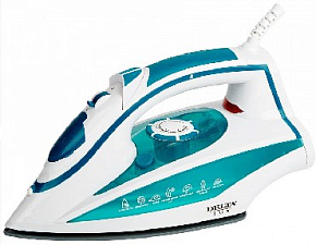 DELTA LUX DL-352 white/aquamarine Утюг