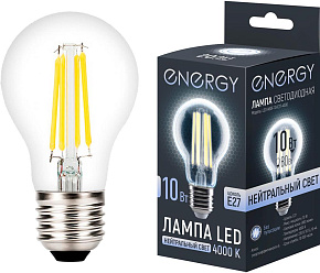 ENERGY LED А60F-10-E27-4000 (109314) Лампа светодиодная