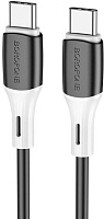 BOROFONE (6974443384802) BX79 силикон 1м USB 3.0A PD 60W для Type-C Type-C Black 1 м Кабель
