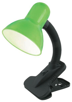 UNIEL (09407) TLI-222 LIGHT GREEN E27 Светильник настольный
