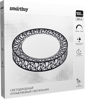 SMARTBUY ( SBL-DIM12-100W) 100Вт 50W-100W 3000-6500К Светльник SMARTBUY ( SBL-DIM12-100W) 100Вт 50W-100W 3000-6500К