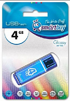 SMARTBUY (SB4GBGS-B) 4GB GLOSSY SERIES BLUE USB флеш