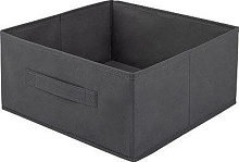 РЫЖИЙ КОТ Коробка для хранения, 31х31х15 см, 1 шт, цвет - серый (108039) РЫЖИЙ КОТ Коробка для хранения, 31х31х15 см, 1 шт, цвет - серый (108039)