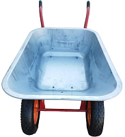 LWI Тачка строительная 2х колесная 130л. 320кг 130х2 Тачка строительная