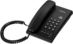 MAXVI CS-02 black Телефон проводной